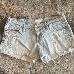 Distressed Shorts.